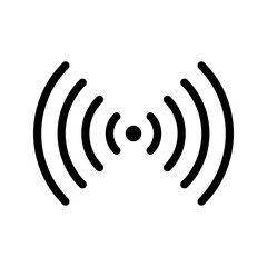 Outline Icon signal,rfid,shapes and symbols,wifi signal,reception