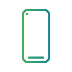 Line Gradient Icon smartphone,cellphone,smartphones,touch screen,communication