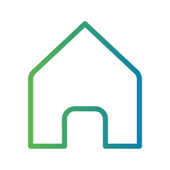 Line Gradient Icon home page,home,house,page,home button