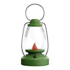 lantern 3d illustration