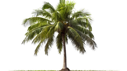 coconut tree PNG. coconut tree isolated on blank background PNG