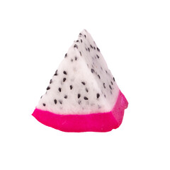 Dragonfruit or Pitaya isolated on a transparent background