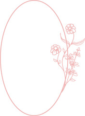 Floral Line Illustration