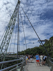 Bridge in the city of Langkawi