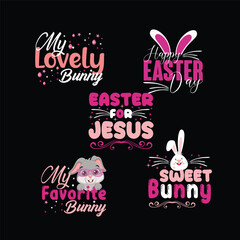 Obraz na płótnie Canvas Easter Day T-shirt Design, Easter Sunday