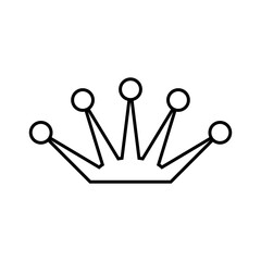 Crown icon on white.