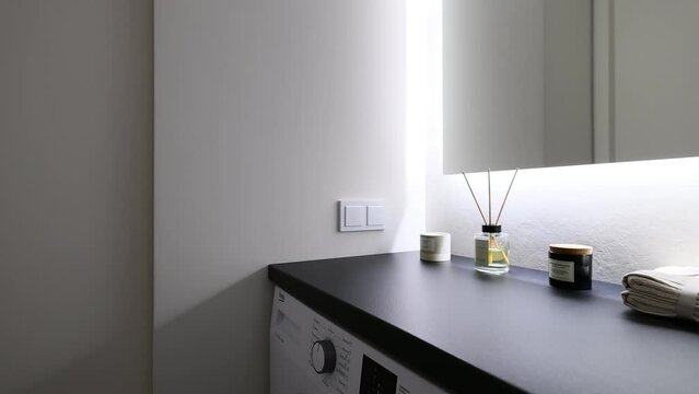Video about a cozy apartment with homestaging