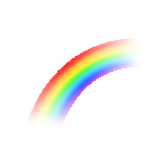 Realistic Rainbow Spectrum