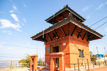 Manakamana Mai Temple Nepali Architecture Tradition in Kalupande Hills, Indrasthan, Kathmandu
