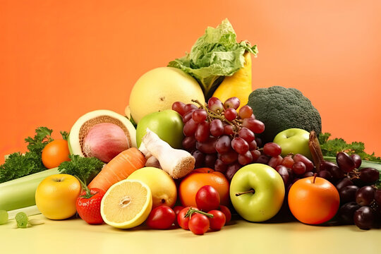 fresh organic vegetables food