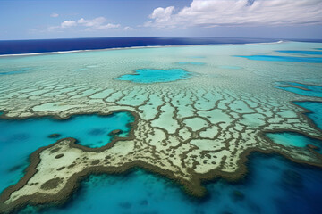 Great Barrier Reef - Aerial View