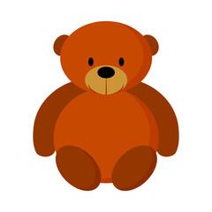 Flat Teddy Bear