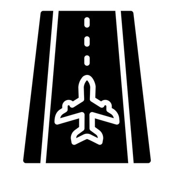 runway glyph icon