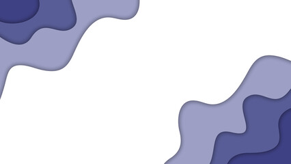 Wave Pappercut Background