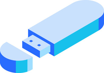 Isometric Tech Element