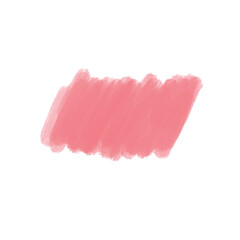 Pink Brush Stroke