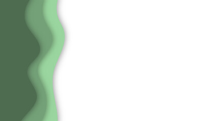 Wave Papercut Background