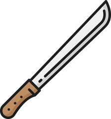 Tapanga hunting sharp blade knife, panga machete