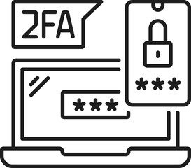 2FA two factor verification, 2 step authentication
