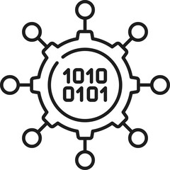 Binary code and robotic process automation, rpa