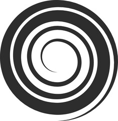 Speed line in circle form, radial effect. Rotation