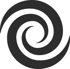 Rotation. Speed line in circle form, radial effect