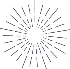 Obraz premium Sunbeam explosion sun light rays, starburst icon