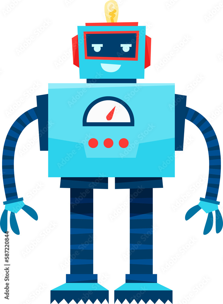 Poster ai robot radio signal transmitter repair assistant