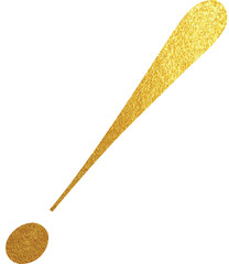 Gold Exclamation mark