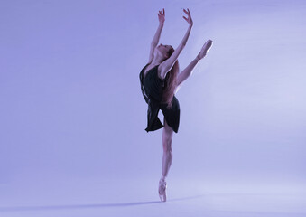 dancer in studio