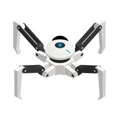 Isometric Robot Spider
