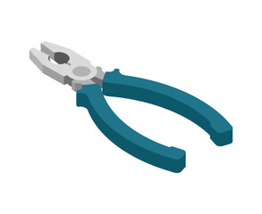 Isometric Pliers Icon