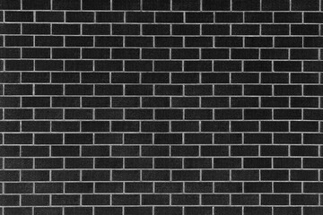 black brick wall texture pattern background