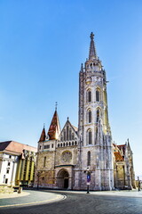 Fototapeta na wymiar Matthias church in Budapest Hungary