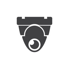 cctv camera icon design vector