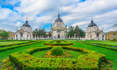 Szechenyi Medicinal Thermal Baths and Spa, Budapest, Hungary