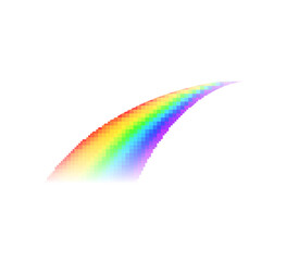 Realistic Rainbow Spectrum
