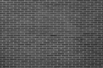 Fototapeta premium black brick wall texture pattern background
