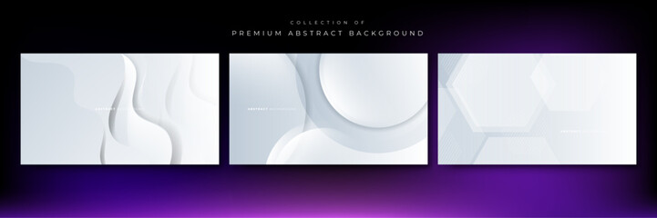 Vector gradient abstract background