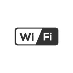 wifi icon vector illustration.  Minimalism vector symbols, line icon for logo, mobile app and website design. Vector illustration, EPS10.