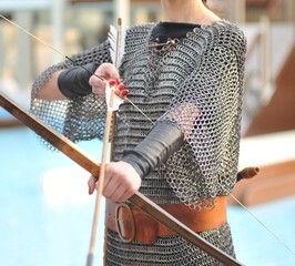 knight with sword and shield