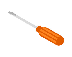 Screwdriver Isometric Icon