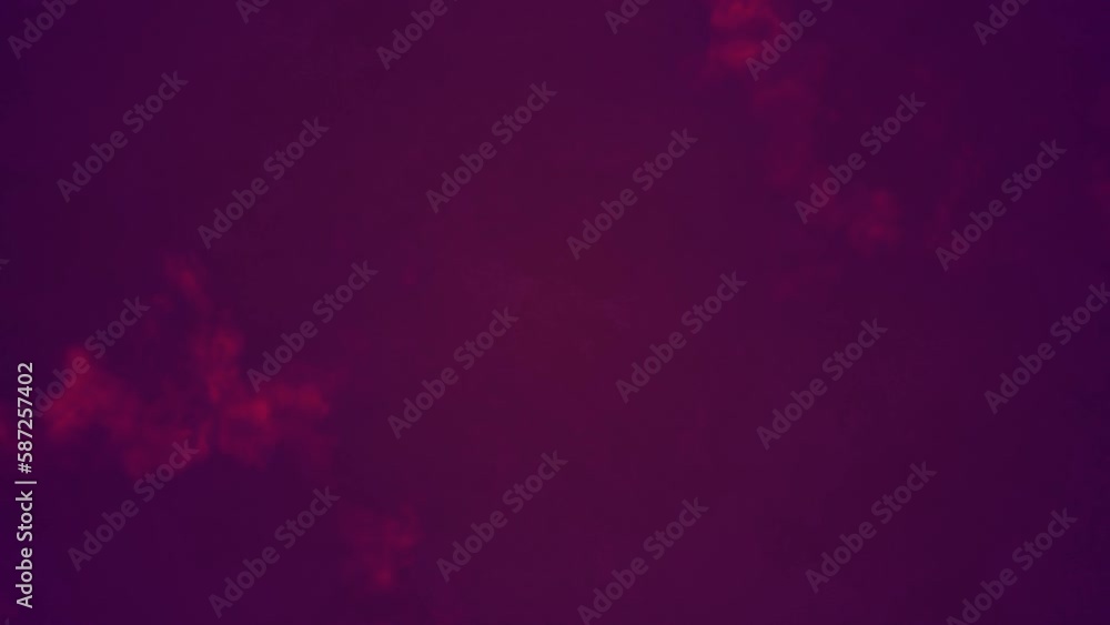 Aufkleber red hot smoke explosion with shockwave effect. 3d rendering animation 4k
