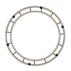 crystal chandelier for the interior isolated on white background, home lighting, 3D illustration, cg render