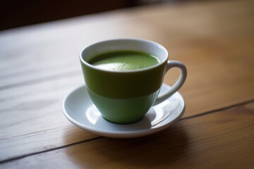 Obraz premium A Cup of Macha Tea