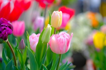 チューリップ畑