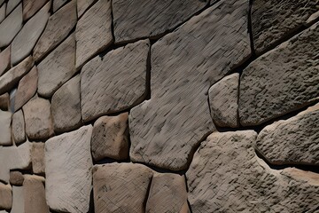 stone wall texture background in HD. created using generative AI.