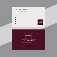 Business card design template, Clean professional business card template, visiting card, business card template.