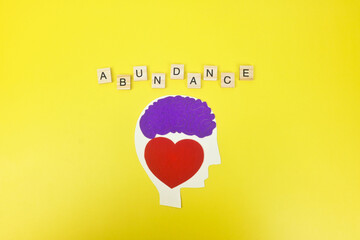 Brain as subconscious mind and conscious mind vibrate law of attraction, attract abundance in every...