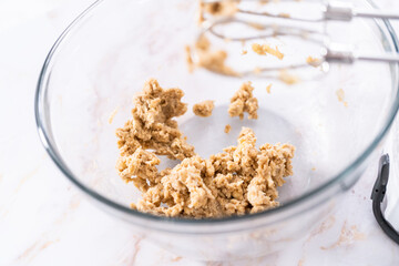 Apple oatmeal cookies